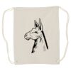 Canvas Drawstring Backpack Thumbnail